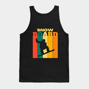 Retro Snowboard Tank Top